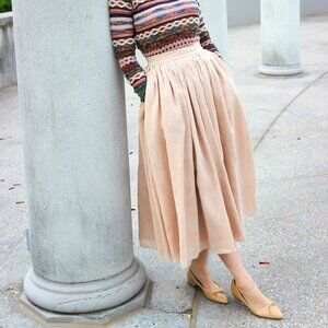 Selkie Aurora Skirt in Sparrow XXL